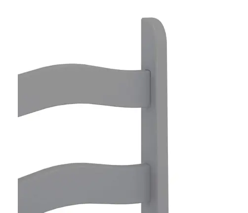 5-Daļīgs Pusdienu Mēbeļu Komplekts Panama, Pelēka Priedes Koks Vidaxl