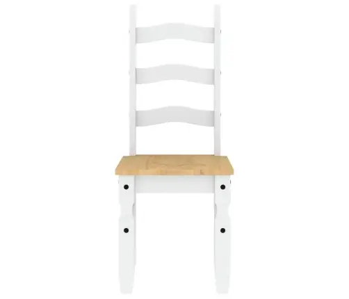 3-Daļīgs Pusdienu Mēbeļu Komplekts Panama, Balta Priedes Koks Vidaxl