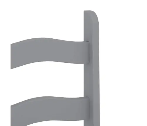 5-Daļīgs Pusdienu Mēbeļu Komplekts Panama, Pelēka Priedes Koks Vidaxl