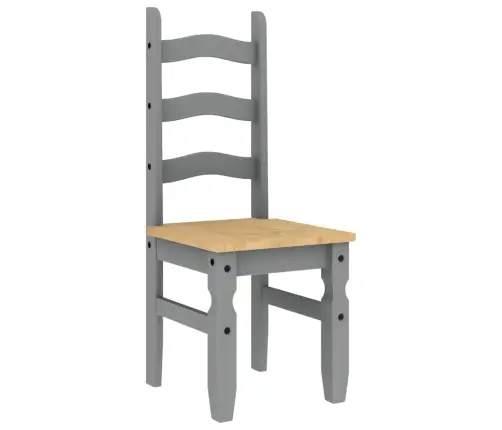 Valgomojo Komplektas Panama, 3 Dalių, Pilka Pušies Masyvas