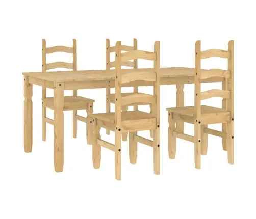 5-Osaline Söögilauakomplekt "Panama", Männipuit