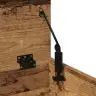 Uzglabāšanas Kaste Ar Vāku Vecs Koks 30X35X35 Cm Inženierijas Koks Vidaxl