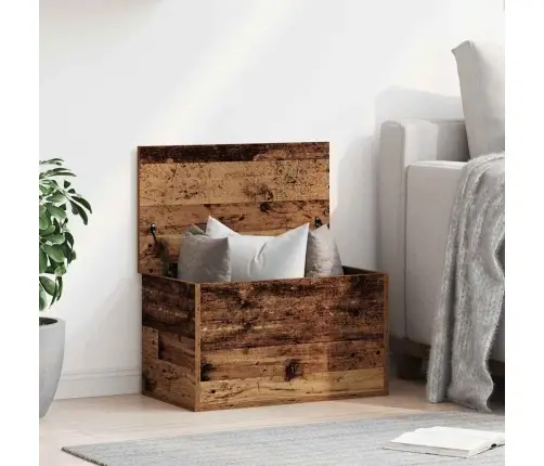 Uzglabāšanas Kaste No Vecā Koka 60X35X35 Cm Vidaxl