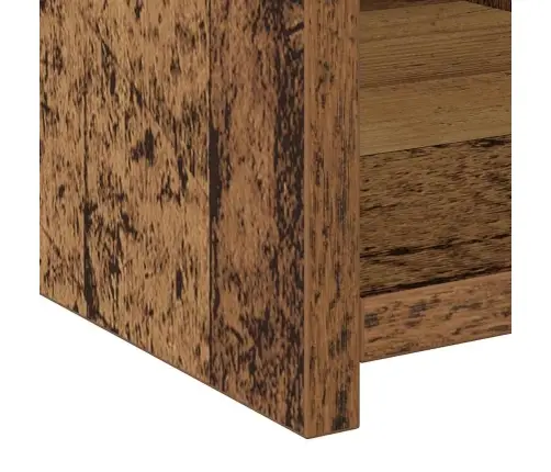 Augstais Skapītis Vecs Koks 30X42,5X185 Cm Inženierijas Koks Vidaxl