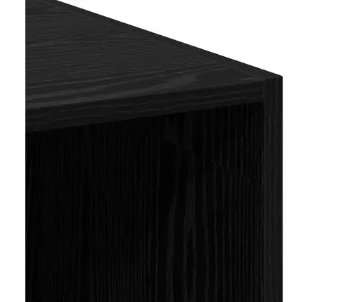 Raamatukapp Sahtliga Must Tamm 30 X 42.4 X 185.2 Cm