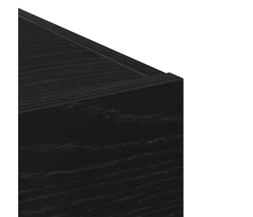 Bufete Melna Ozola 30X42,5X93 Cm Izstrādāta Koks Vidaxl