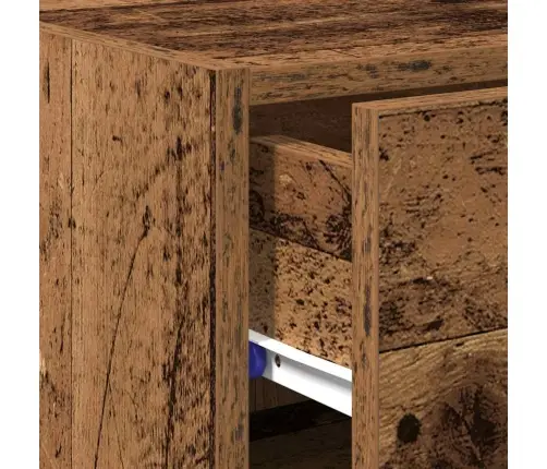 Bufete Vecs Koks 30X42,5X93 Cm Inženierētā Koksne Vidaxl Bufete Vecs Koks 30X42,5X93 Cm Inženierētā Koksne Vidaxl