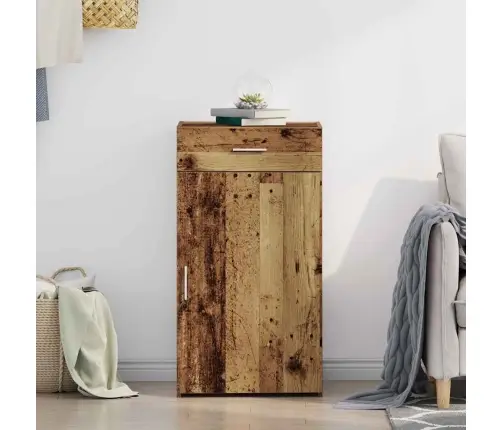 Bufete Vecs Koks 30X42,5X93 Cm Inženierētā Koksne Vidaxl Bufete Vecs Koks 30X42,5X93 Cm Inženierētā Koksne Vidaxl