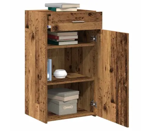 Bufete Vecs Koks 30X42,5X93 Cm Inženierētā Koksne Vidaxl Bufete Vecs Koks 30X42,5X93 Cm Inženierētā Koksne Vidaxl