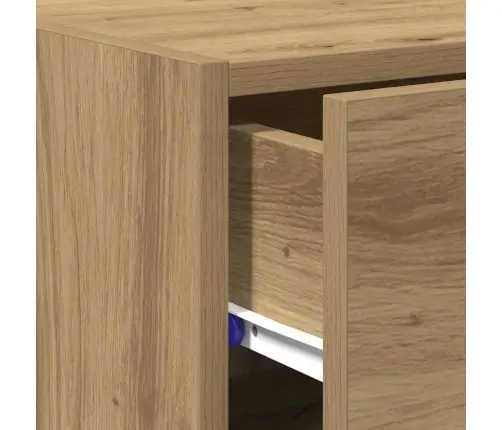 Sideboard Artisan Ozols 30X42,5X93 Cm Inženierijas Koks Vidaxl