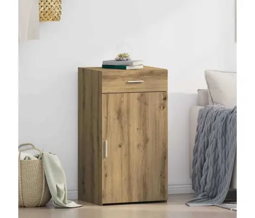 Sideboard Artisan Ozols 30X42,5X93 Cm Inženierijas Koks Vidaxl