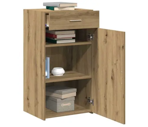 Sideboard Artisan Ozols 30X42,5X93 Cm Inženierijas Koks Vidaxl