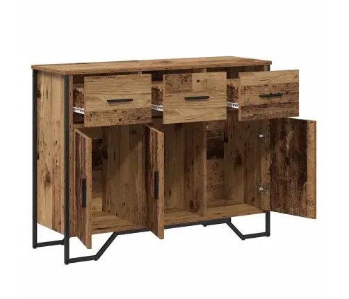 Dēlis Vecs Koks 97X32.5X74.5 Cm Vidaxl