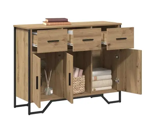 Komoda Artisano Ąžuolo 97 X 32.5 X 74.5 Cm Apdirbta Mediena Komoda Artisano Ąžuolo 97 X 32.5 X 74.5 Cm Apdirbta Mediena