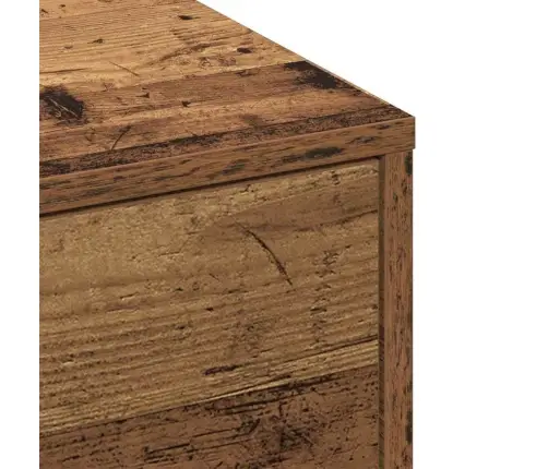 Kafijas Galds Vecs Koks Pārstrādāts Koks 90 X 90 X 28 Cm Vidaxl