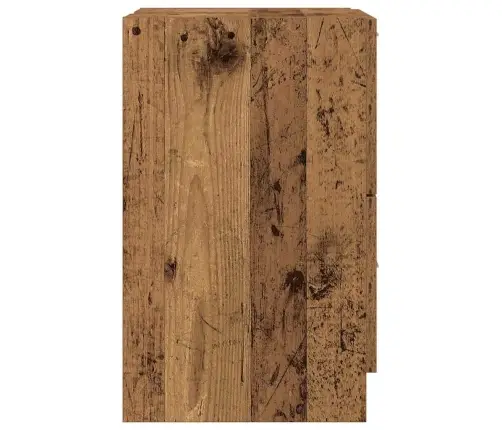 Vonios Spintelė Su Stalčių Senovinis Medis 40 X 37 X 59 Cm