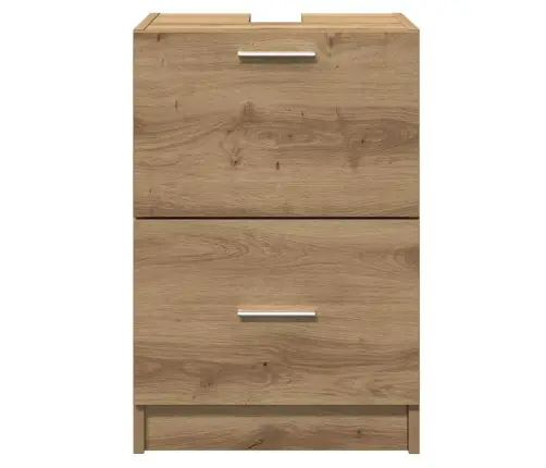 Izlietnes Skapītis Ar Atvilktni Artisānā Ozols 40 X 37 X 59 Cm Vidaxl