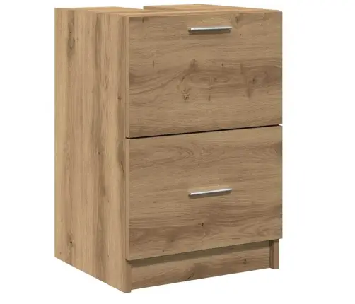 Izlietnes Skapītis Ar Atvilktni Artisānā Ozols 40 X 37 X 59 Cm Vidaxl