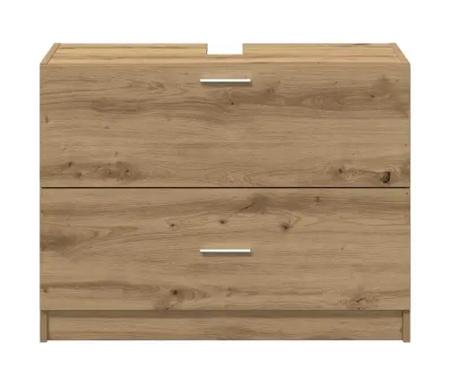 Vannitoa Kapp Sahtliga Käsitööpuu 78 X 37 X 59 Cm Tehispuit