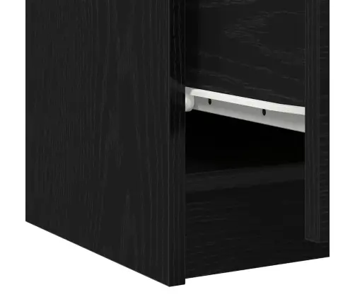 Vonios Spintelė Juodas Ąžuolas 78 X 37 X 59 Cm Apdirbta Mediena