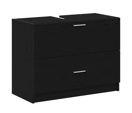 Vonios Spintelė Juodas Ąžuolas 78 X 37 X 59 Cm Apdirbta Mediena