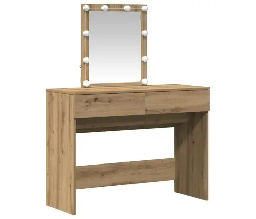 Makiažo Stalas Su Stalčių Amatininkų Ąžuolas 100 X 40 X 130 Cm