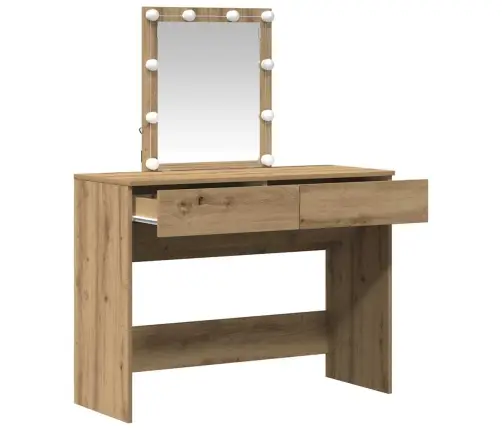 Makiažo Stalas Su Stalčių Amatininkų Ąžuolas 100 X 40 X 130 Cm