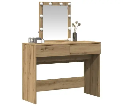 Makiažo Stalas Su Stalčių Amatininkų Ąžuolas 100 X 40 X 130 Cm