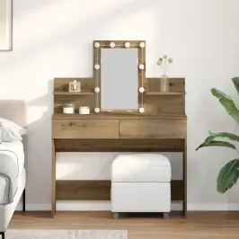 Tualettlaud Sahtliga Käsitöötamm 100 X 40 X 130 Cm Tehispuit