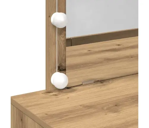 Tualetes Galdiņš Ar Led Artisan Ozola 100X40X120 Cm Vidaxl Tualetes Galdiņš Ar Led Artisan Ozola 100X40X120 Cm Vidaxl
