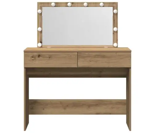 Tualetes Galdiņš Ar Led Artisan Ozola 100X40X120 Cm Vidaxl Tualetes Galdiņš Ar Led Artisan Ozola 100X40X120 Cm Vidaxl