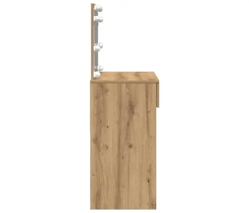 Tualetes Galdiņš Ar Led Artisan Ozola 100X40X120 Cm Vidaxl Tualetes Galdiņš Ar Led Artisan Ozola 100X40X120 Cm Vidaxl