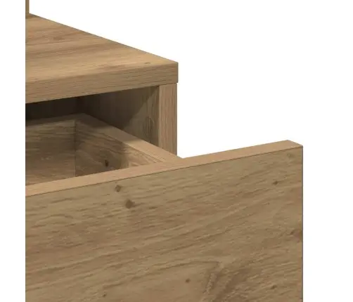 Meigilaud Sahtliga Käsitöötamm 80 X 35 X 132 Cm Tehispuit