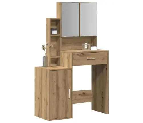 Meigilaud Sahtliga Käsitöötamm 80 X 35 X 132 Cm Tehispuit