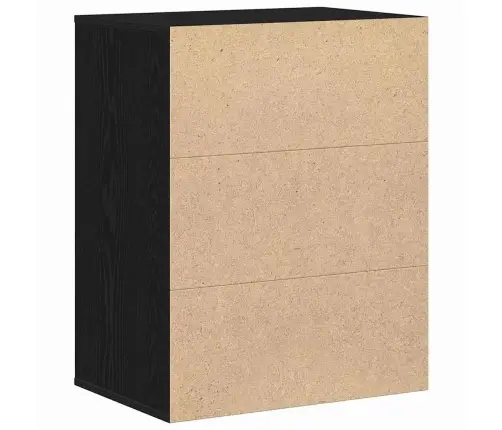 Sahtlibüroo Sahtliga Must 60 X 41 X 76 Cm Tehispuit