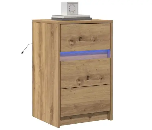 Naktsgaldiņš Ar Led Gaismām Dižskābardis Vidaxl