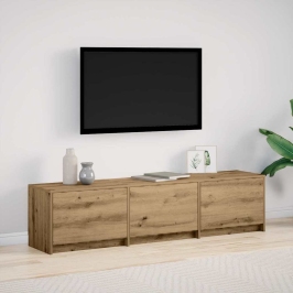 Tv Skapīts Artisānā Ozols 162.5 X 34 X 40 Cm Inženierijas Koks Vidaxl