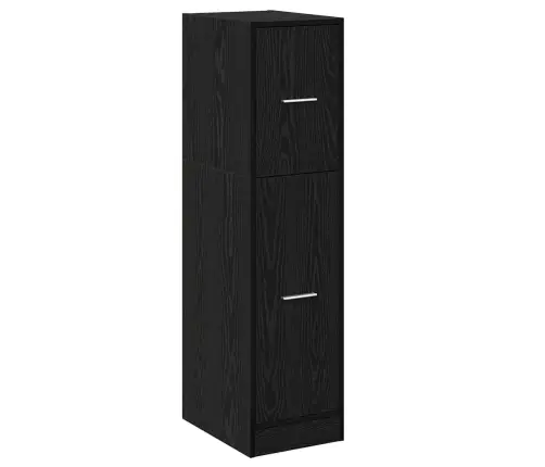 Apteekri Kapp Must Tamm 30 X 41 X 118 Cm Tehispuit