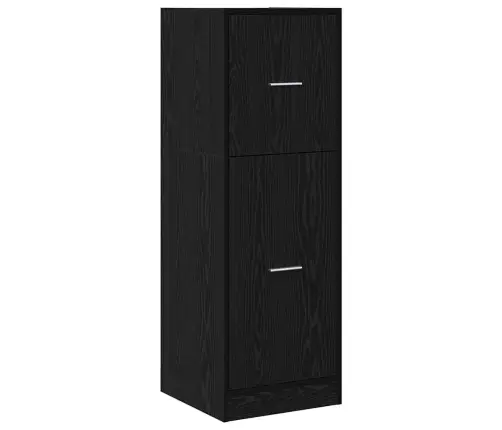 Aptieku Skapis Melna Ozola 40X41X118 Cm Inženiertērauda Vidaxl