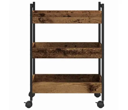 Virtuvės Vežimėlis Sena Mediena 50 X 30 X 70 Cm