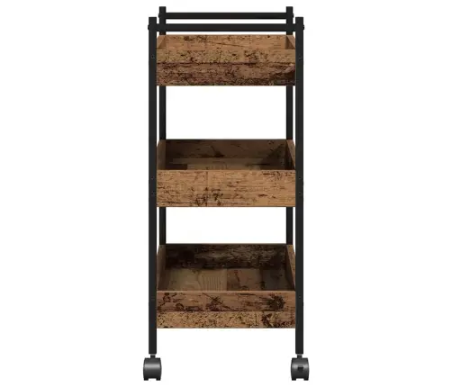 Virtuvės Vežimėlis Sena Mediena 50 X 30 X 70 Cm