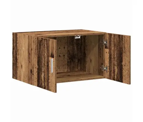 Sienas Skapis Vecs Koks 70X42,5X40 Cm Inženiertehniskā Koks Vidaxl