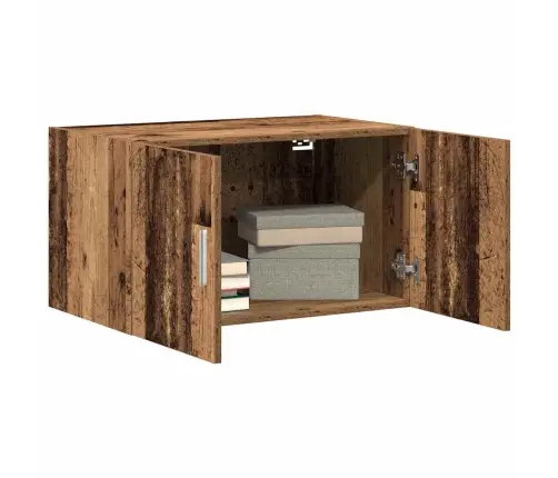 Sienas Skapis Vecs Koks 70X42,5X40 Cm Inženiertehniskā Koks Vidaxl