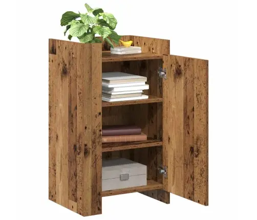 Bufete Vecā Koka 45X35X75 Cm Inženierkoks Vidaxl Bufete Vecā Koka 45X35X75 Cm Inženierkoks Vidaxl