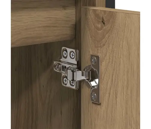 Vannas Istabas Izlietnes Skapītis Artisan Ozols 60X35X50 Cm Inženierijas Koks Vidaxl