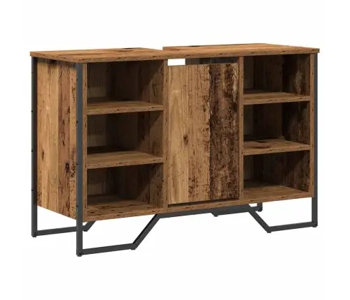 Vonios Kriauklės Spinta Senovinis Medis 91 X 35 X 60 Cm