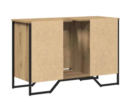 Vannas Izlietnes Skapis Artisan Ozols 91X35X60 Cm Inženierijas Koks Vidaxl