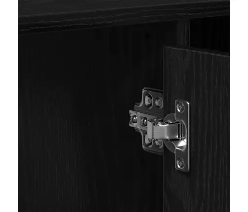 Vonios Kriauklės Spinta Juodas Ąžuolas 91 X 35 X 60 Cm