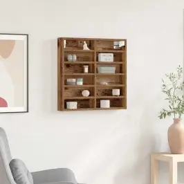 Išdėstymo Spinta Senas Medis 60 X 8,5 X 58 Cm Apdirbta Mediena