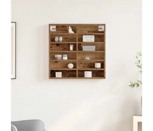 Išdėstymo Spinta Senas Medis 60 X 8,5 X 58 Cm Apdirbta Mediena